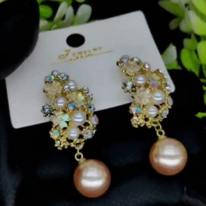 pearls Tree Earrings